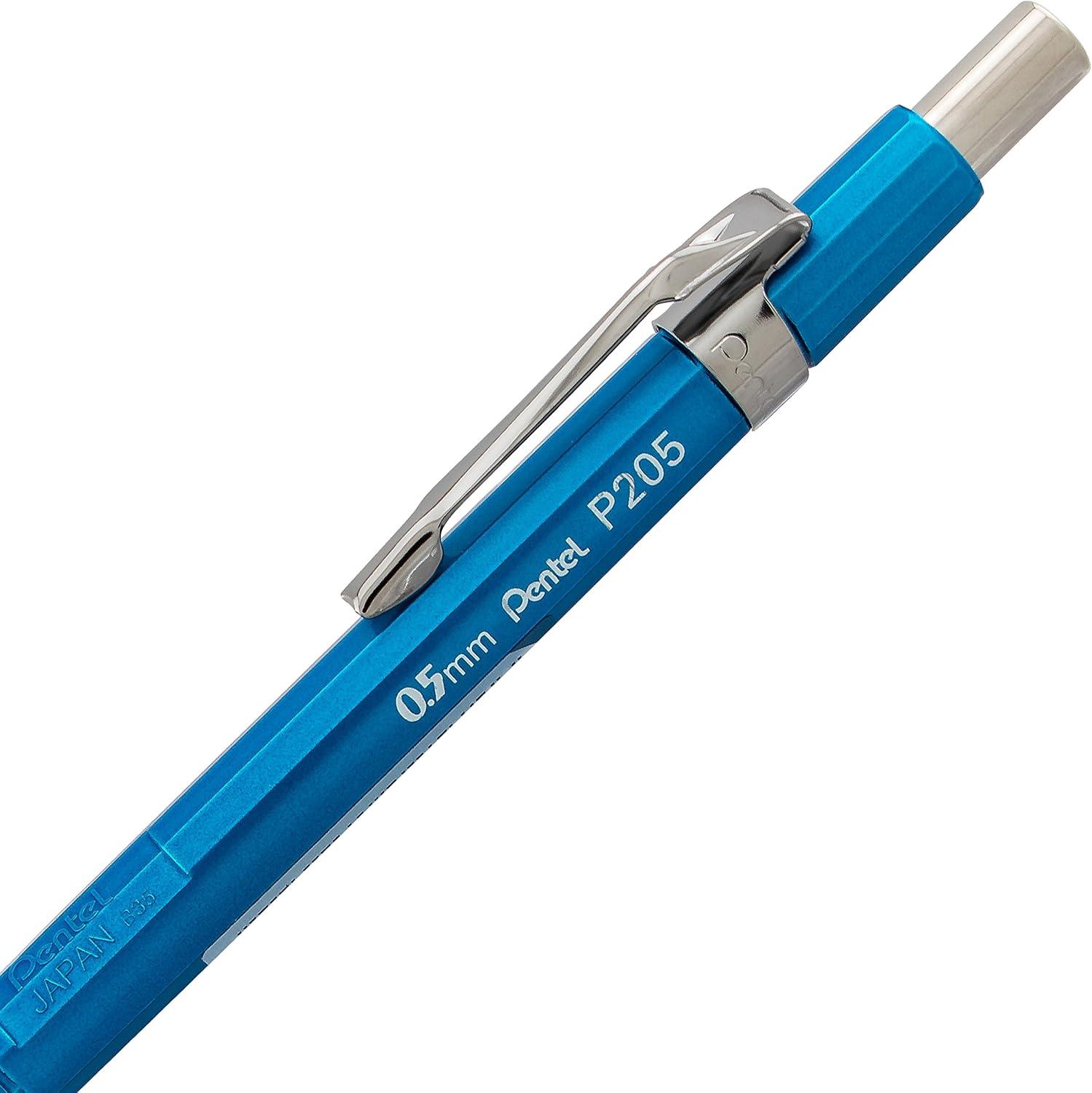 image:imagePentel Sharp Mechanical Pencil 05mm Metallic Blue Barrel Box of 12 Pencils P205MC