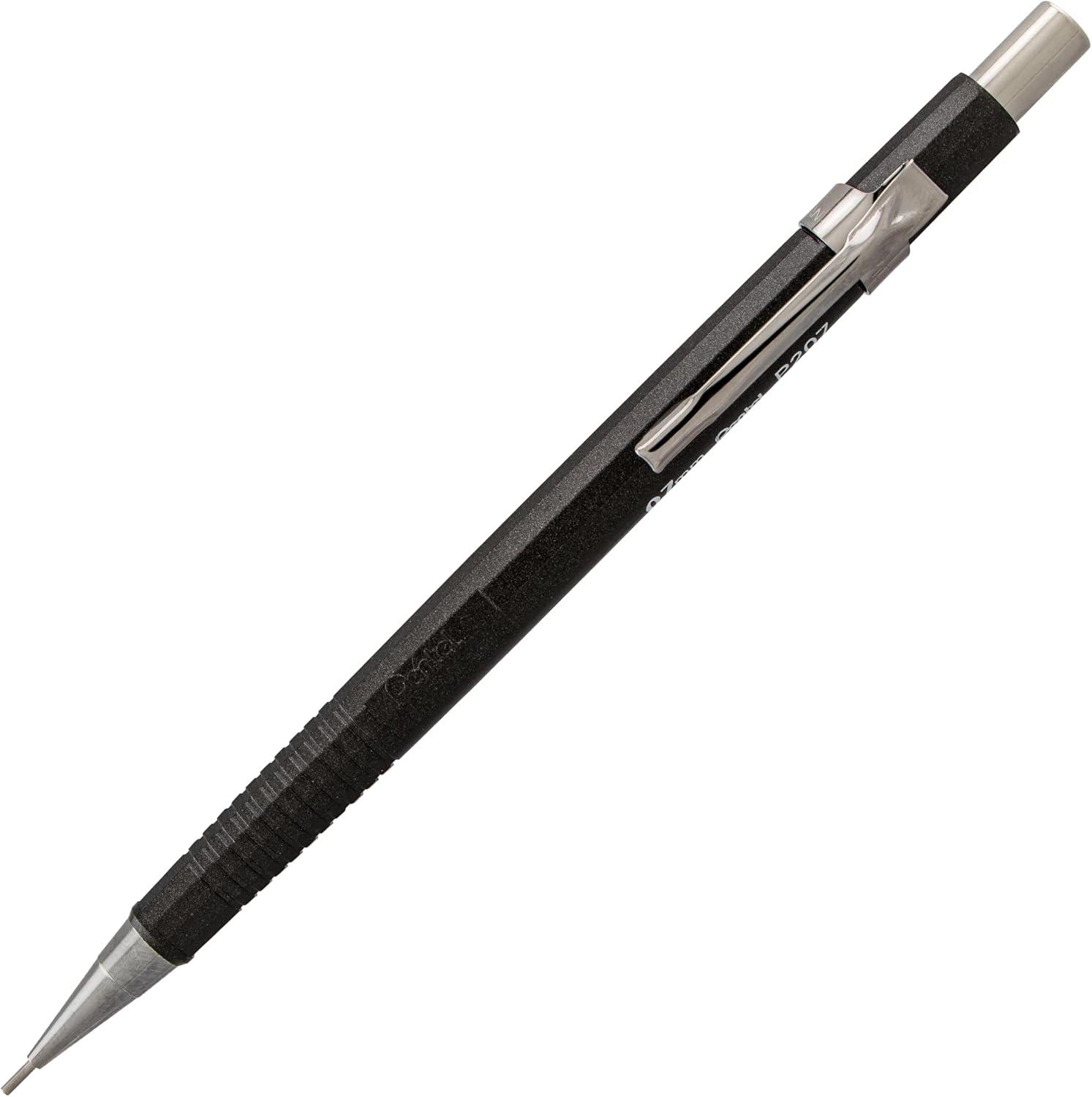 image:imagePentel Sharp Mechanical Pencil 07mm Metallic Barrels Assorted Barrel Colors Pack of 2 P207MBP2