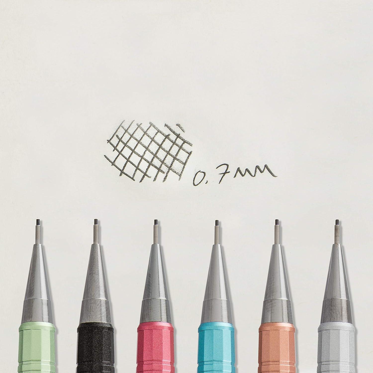 image:imagePentel Sharp Mechanical Pencil 07mm Metallic Rose Pink Barrel Box of 12 P207MP1
