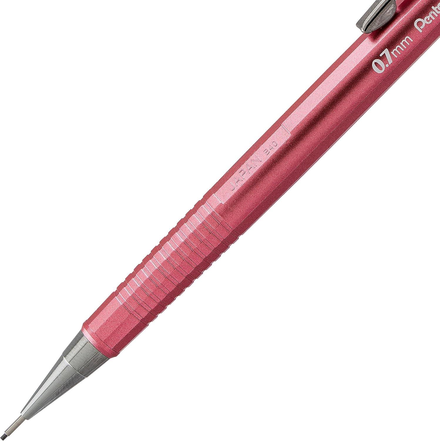 image:imagePentel Sharp Mechanical Pencil 07mm Metallic Rose Pink Barrel Box of 12 P207MP1