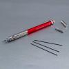 Pentel GraphGear 300 Mechanical Pencil, Box of 12 Pencils, red (0.9mm)