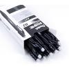 Pentel Prime Mechanical Pencil (0.7mm) Assorted Barrel Colors Pack of 6 (AX7BP6M)(Black)