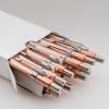 Pentel Sharp Mechanical Pencil, 0.7mm Metallic Copper Barrel, Box of 12 (P207MY)