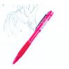 Pentel Twist-Erase GT, 0.5mm, Mechanical Pencil Transparent Burgundy barrel, Box of 12 (QE205B)