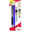 Pentel Wow Mechanical Pencil, 0.5mm, Assorted Barrels with 2 Pencils, Lead and 2 Erasers (AL405LEBP2)