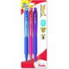 Pentel Wow Mechanical Pencil, 0.7mm, Assorted Barrels, 3 Pack (AL407BP3M)(Contemporary)