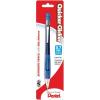 Pentel Quicker Clicker Automatic Pencil, 0.7mm, Transparent Barrel, Assorted Barrel Colors, Color May Vary, 1 Pack (PD347BP-K6)(Assorted Colors)