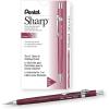 Pentel Sharp Automatic Pencil, (0.5mm), Burgundy Barrel, Box of 12 (P205B)