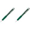 Pentel Twist Eraser III Mechanical Pencil Color: Green (QE515D)(1 Count (Pack of 2))