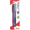 Pentel Twist-Erase GT (0.5mm) Mechanical Pencil, Assorted Barrel Colors, Color May Vary, Pack of 2 (QE205BP2M)