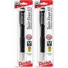 Pentel Twist-Erase III Mechanical Pencil,0.5mm, Pack of 1 (QE515BPM),Assorted(1 Count (Pack of 2))