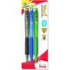 Pentel Wow Mechanical Pencil, 0.7mm, Assorted Barrels, 3 Pack (AL407BP3M)(Contemporary)