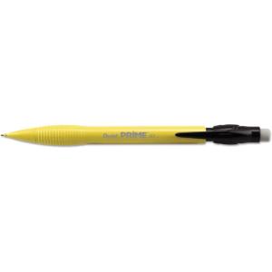 Pentel Prime Mechanical Pencil 0.7mm, Yellow Barrel, Box of 12 (AX7G)