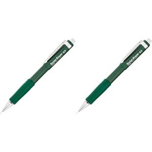 Pentel Twist Eraser III Mechanical Pencil Color: Green (QE515D)(1 Count (Pack of 2))