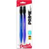 Pentel Prime Mechanical Pencil 0.7Mm Assorted Barrel Colors, Pack of 2 (AX7BP2)(2 Count (Pack of 1))