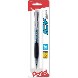 Pentel Icy Automatic Pencil, (0.7mm), Assorted Barrels, Color May Vary, 1 Pack (AL27TBP)