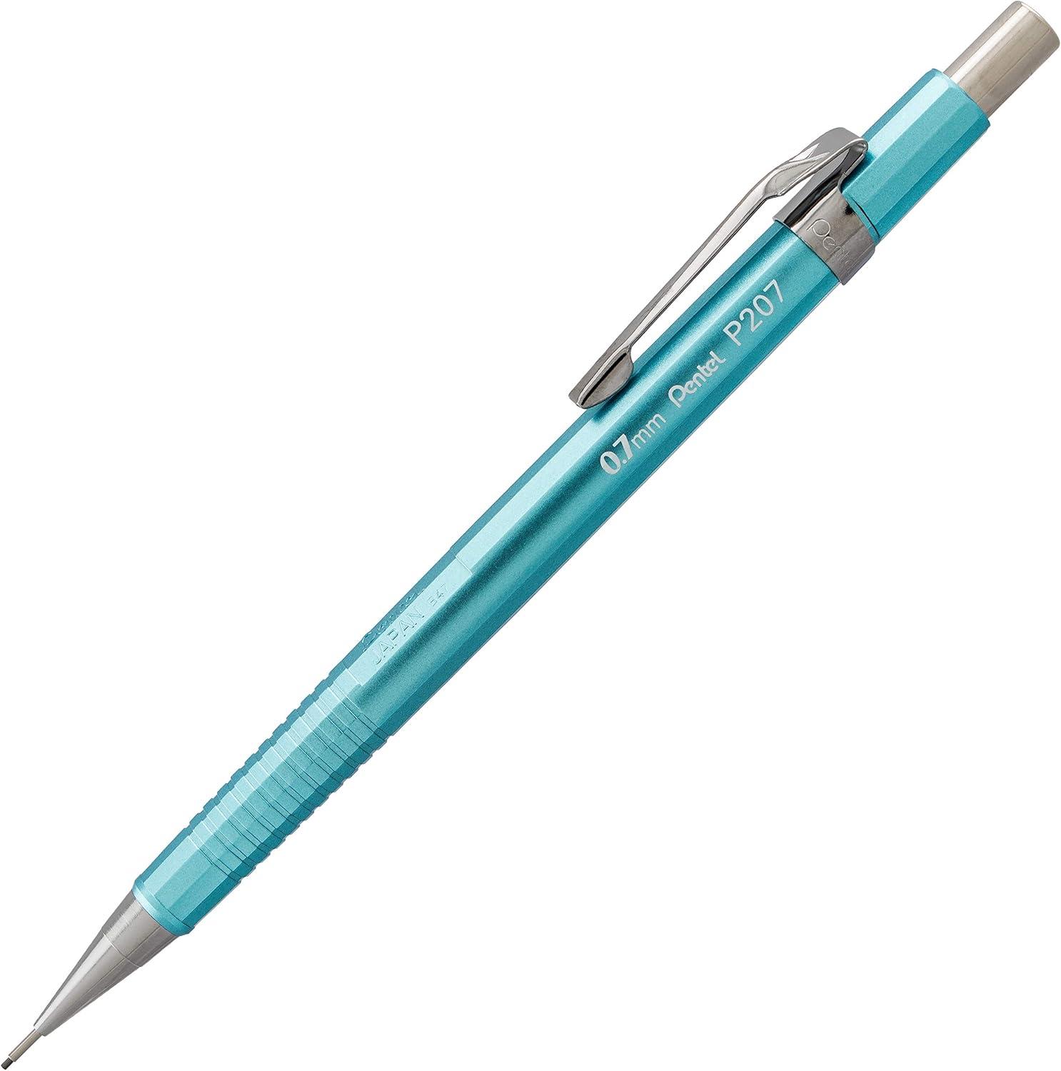 image:imagePentel Sharp Mechanical Pencil 07mm Metallic Sky Blue Barrel Box of 12 P207MS