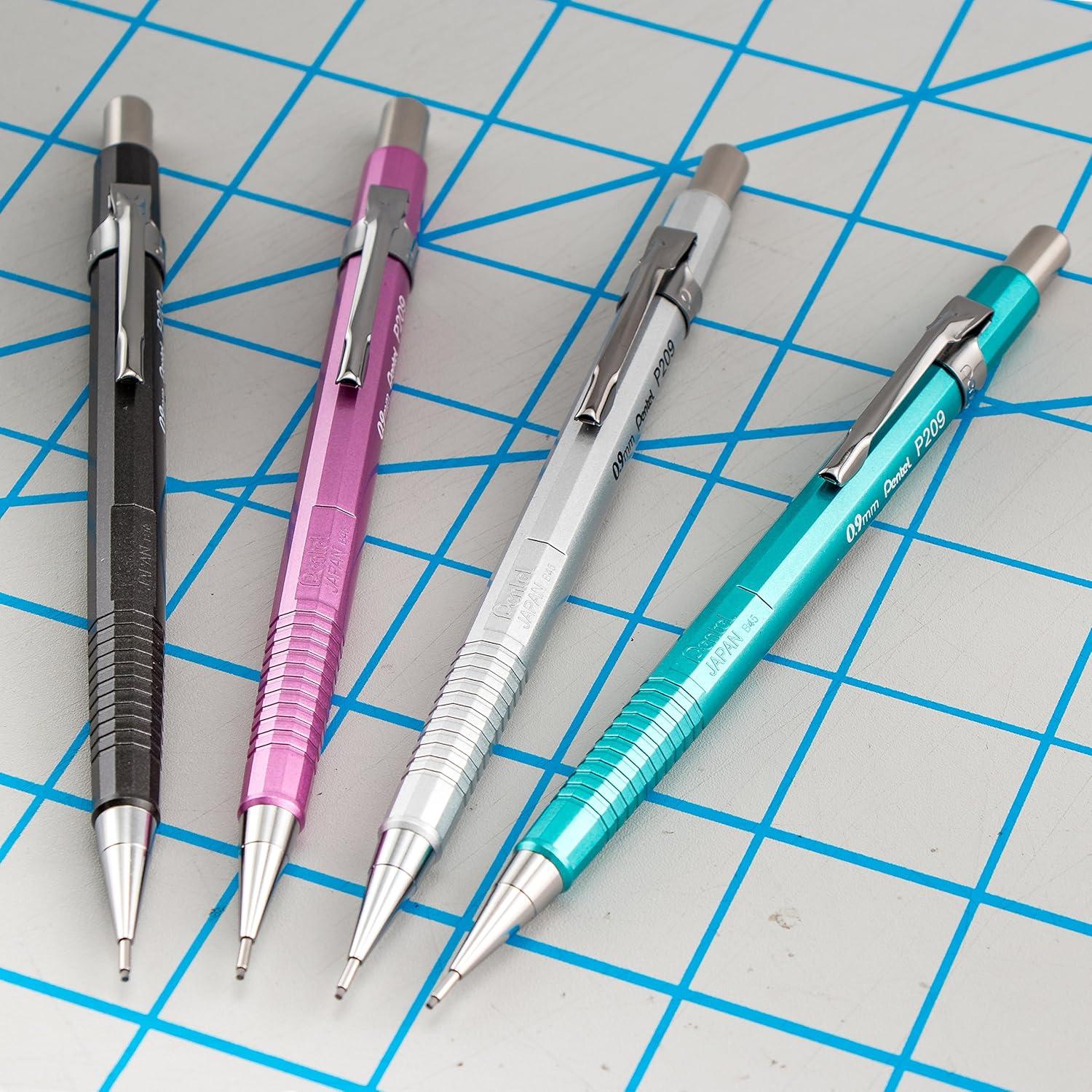 image:imagePentel Sharp Mechanical Pencil 09mm Metallic Graphite Barrel Box of 12 P209MN
