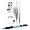 Pentel Icy Automatic Pencil, (0.5mm), Gray Barrel, Box of 12 (AL25TA)