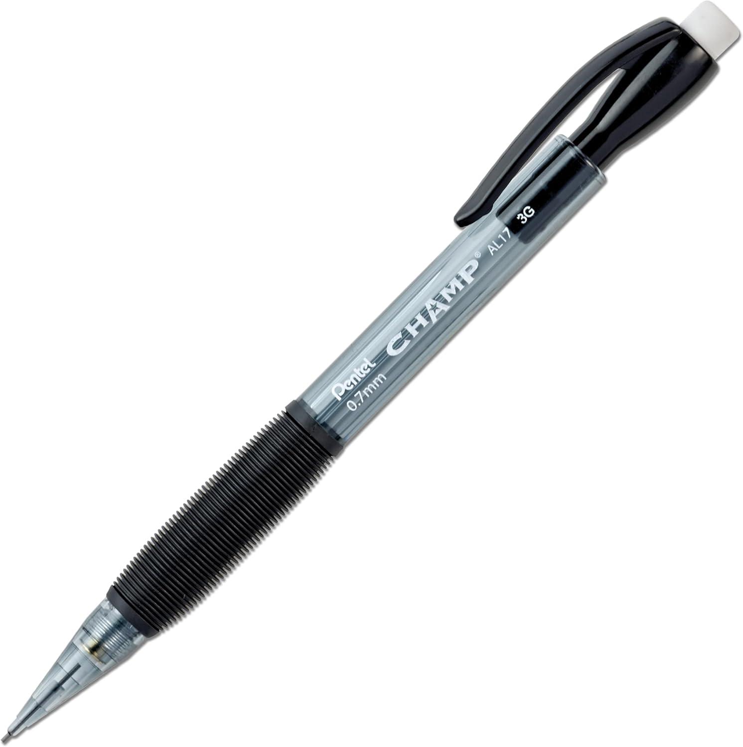 image:imagePentel Champ Starter Set with Automatic Pencil and Lead 07mm Assorted Barrel Colors Color May Vary Pack of 2 A27CBPBlue