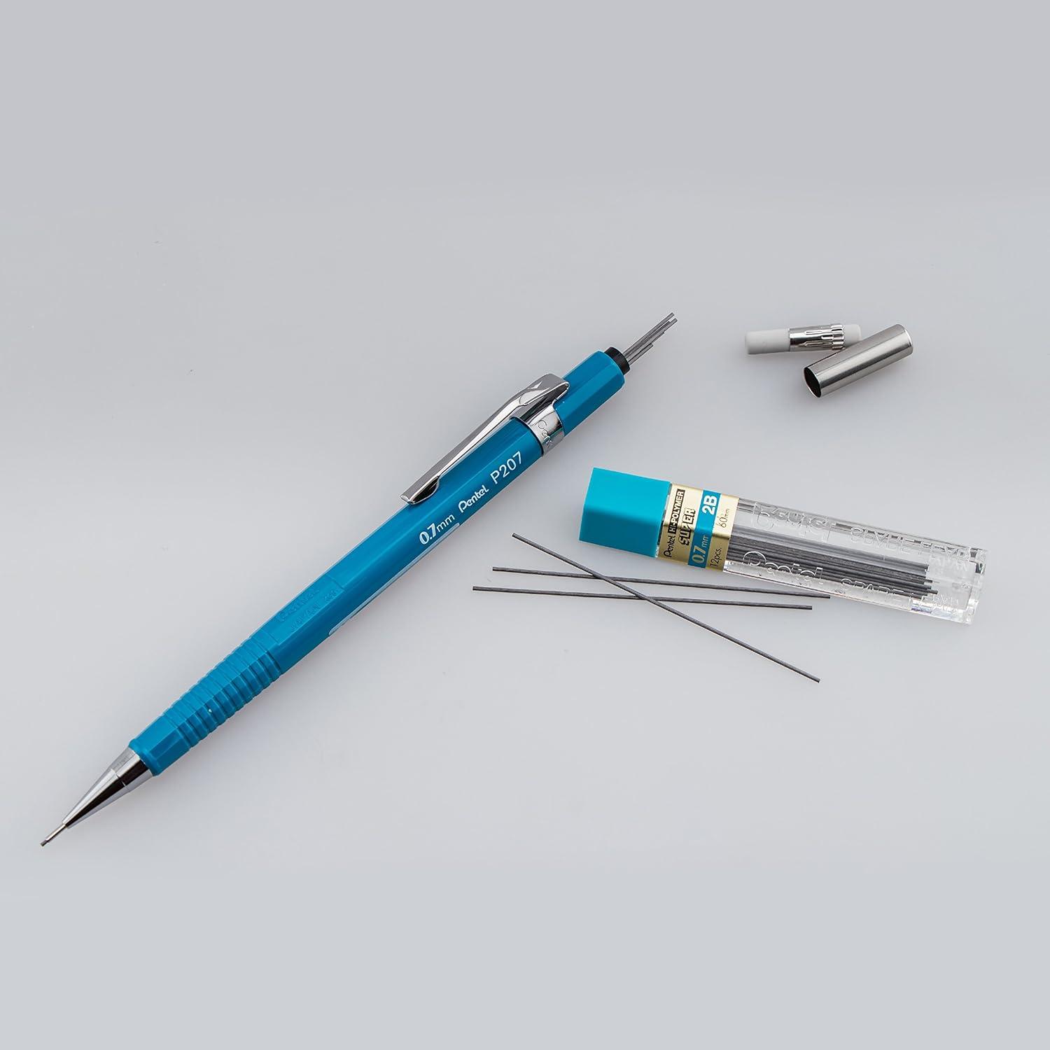 image:imagePentel Sharp Automatic Pencil 07mm Blue Barrel 1 Pack P207BPK6