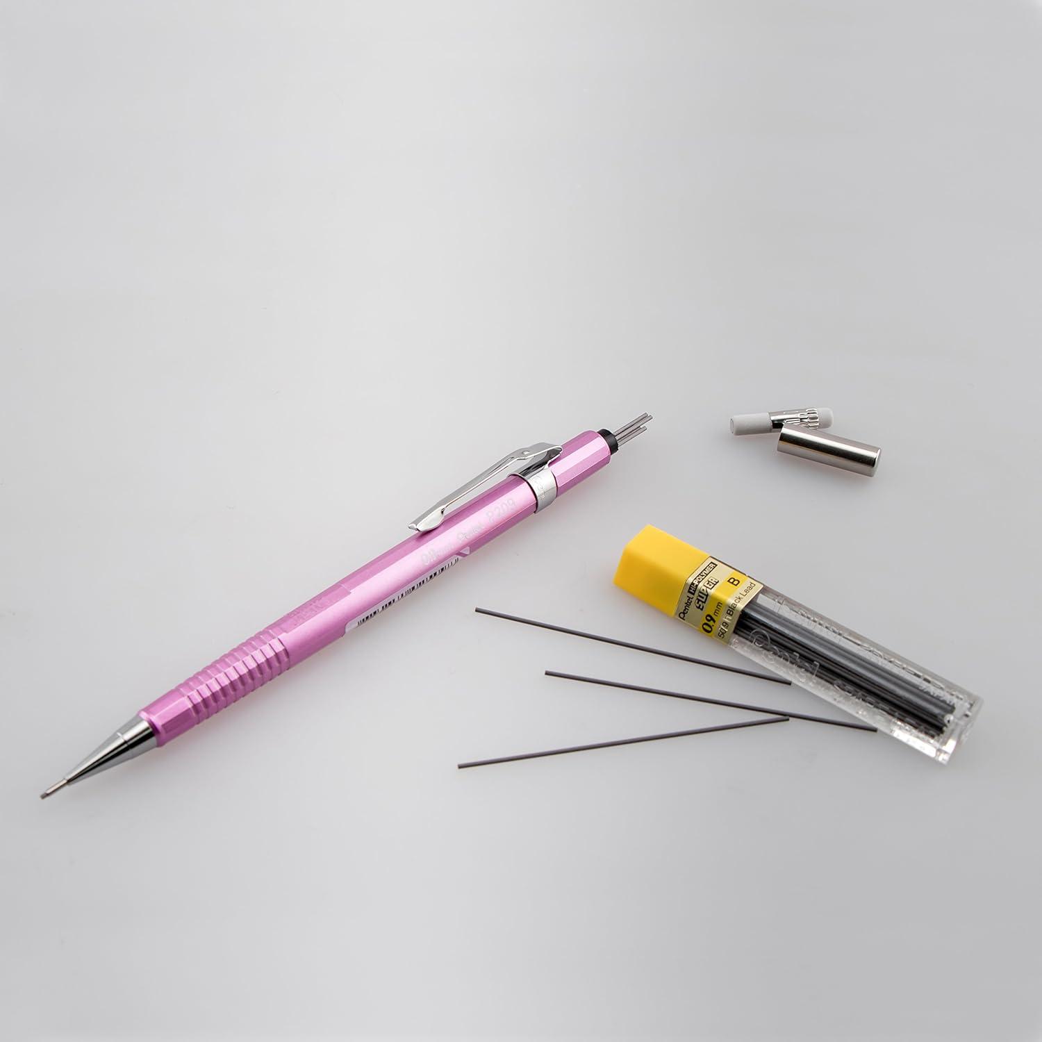 image:imagePentel Sharp Mechanical Pencil 09mm Metallic Pink Barrel Box of 12 P209MP