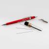 Pentel Sharp Mechanical Pencil, (0.5mm), Metallic Barrels, Assorted Colors, Pack of 2 (P205MBP2M)