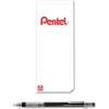 Pentel Graphlet Mechanical Pencil, 0.5mm, Black Cap, Box of 12 (PG505AD)