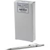 Pentel Sharp Mechanical Pencil (0.7mm) Metallic Silver Barrel, Box of 12 Pencils (P207Z)