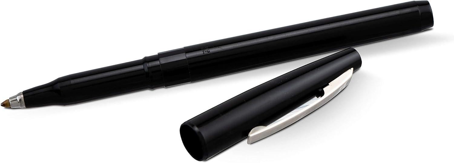 image:imagePentel Rolling Writer Pen 08 Millimeter Cushion Ball Tip Black Ink 12 pens R100ABlack