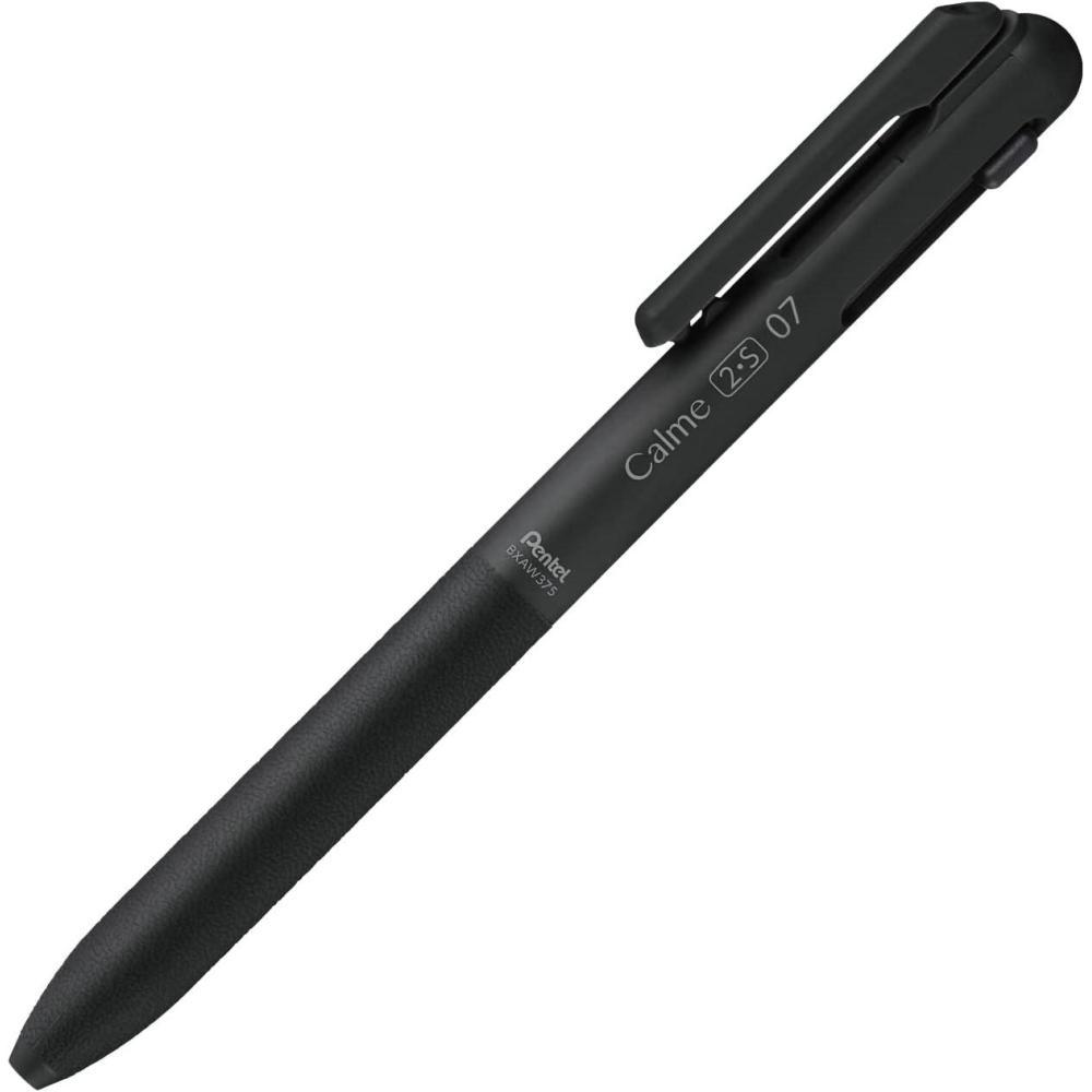 image:imagePentel BXAW375D Calme MultiFunctional Ballpoint Pen 07 Sharp 05 KhakiBlack Shaft