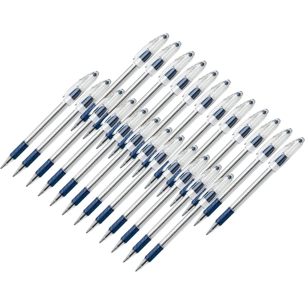 image:imagePentel RSVP Ballpoint Pen Medium Point Blue Ink Pack of 24 PENBK91C24