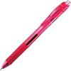 Pentel Knock Gel Ballpoint Pen Energel X, 0.5mm Needle Tip, Blue Ink (BLN105-C)(black)