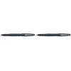 Pentel Rolling Writer Pen, 0.8 Millimeter Cushion Ball Tip, Black Ink, 12 pens (R100-A)(Black)