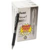 Pentel Wow! Ballpoint Pen Value Pack, Retractable, Medium 1 Mm, Black Ink, Black Barrel, 36/pack