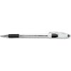 Pentel BK90A R.S.V.P. Stick Ballpoint Pen, 7mm, Trans Barrel, Black Ink, Dozen