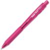 Pentel Ballpoint Pen, Retractable, Rubber Grip, Med, Pink (BK440-P)