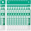 Pentel XBXS5-D Ballpoint Pen Refill, 0.5 Green, Pack of 10