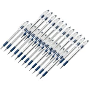 Pentel R.S.V.P. Ballpoint Pen, Medium Point, Blue Ink, Pack of 24 (PENBK91C-24)