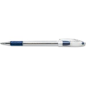 Pentel R.S.V.P. Stick Ballpoint Pen, Blue Ink, Medium, 1.0 mm, 12 per Pack