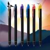 Pentel EnerGel Kuro Shades of Dusk, Retractable Liquid Gel Pen, Assorted Ink Colors, 6pk (BL437DUSPF6)(Shades of Dawn)