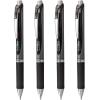 Pentel EnerGel RTX Liquid Gel Pens, Bold (1.0mm), Blue Ink, 4-pk (BL80PF4C)(Black)