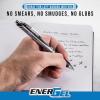 Pentel EnerGel RTX Liquid Gel Pens, Medium (0.7mm), Blue Ink, 4-pk (BL77PF4C)