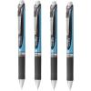 Pentel EnerGel RTX Liquid Gel Pens, Needle Tip, Fine (0.5mm), Black Ink, 4-pk (BLN75PF4A)(Black)