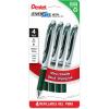 Pentel EnerGel RTX Liquid Gel Pens, Medium (0.7mm), Forest Green Ink, 4-pk (BL77PF4D3)