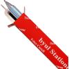 Pentel Energel Alloy RT Gel Pen Medium Point Metal Tip Ballpoint Pen Black ink + Refill (Sky blue Body)