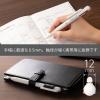 Pentel XBXAC35W Calme Tri-Color Ballpoint Pen, 0.02 inches (0.5 mm), Grayish, White, 5 Pieces(White Axis 5)