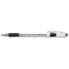 Pentel R.S.V.P. Stick Ballpoint Pen.7mm, Translucent Barrel, Black Ink, Dozen