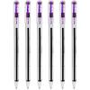 Pentel Superb Ballpoint Pen Ball Point Pens 0.7mm Nib Tip 0.25mm Line Width Fine Line Refillable Ink BK77 – Pack Of 6 – Violet