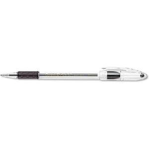 Pentel Ballpoint Pen, Medium Point, 24/PK, Black Ink/Clear Barrel (PENBK91ASWUS)